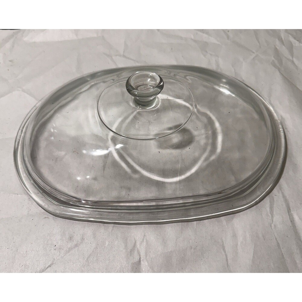 Original Rival Oval Glass Lid Top 12"x9" Crock Pot 3745 3751 3755 3760 3780 3960